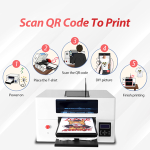Gran oferta, Epson XP600 cabezal de impresión, impresora A3 DTG, máquina de impresión de camisetas digitales, compatible con función de escaneo de código inteligente - Product Image 4