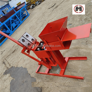 Máquinas manuales de pavimentación y fabricación de bloques huecos para procesamiento de línea de producción de ladrillos de arcilla y arena - Product Image 3