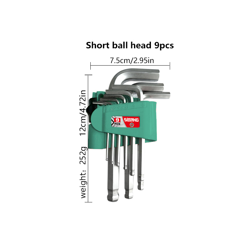 Short ball head-18045
