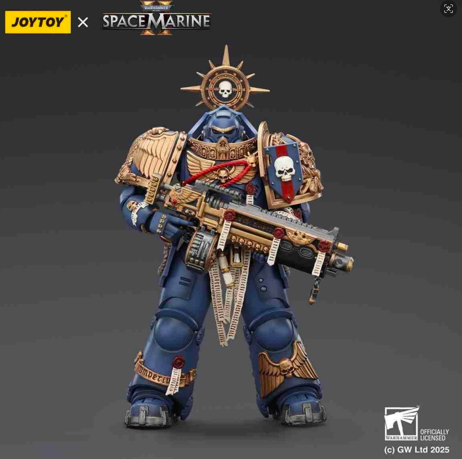 Armure Primus avec fusil à boulons Heavy Relic