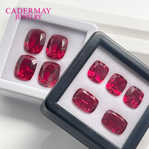 Cadermay 11 รูปร่างห้องปฏิบัติการเพาะทับทิมหลวมอัญมณีทับทิมสังเคราะห์ที่มีขนาดเล็กและรวมสําหรับการทําเครื่องประดับ - Product Image 2