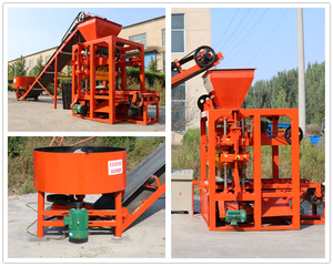 Kaidong QT4-23A Sale Semi-<strong>automatic</strong> <strong>Block</strong> Making Concrete Hollow Solid Interlocking Brick Making <strong>Machine</strong> <strong>Line</strong> Manufacturer - Product Image 3