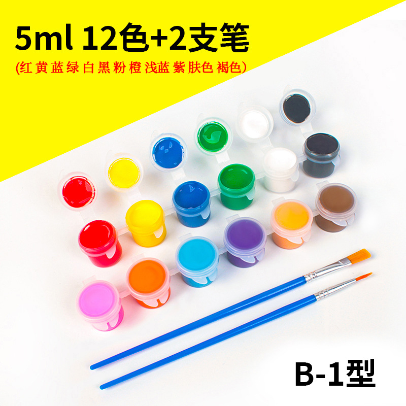 5ML, 12 colori + 2 penne.