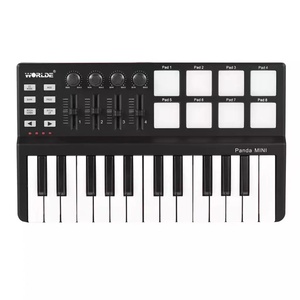 Venta al por mayor Worlde Panda Mini 25-Key Midi Keyboard Controller 25 Key Usb Digital Music Studio Piano 25 teclas para instrumentos musicales - Product Image 6