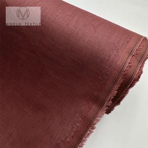 Mindun Korean Fashion Classic Black Plaid 100% <strong>Linen</strong> Skirt Shirt Flax <strong>Fabrics</strong> Soft Thailand Wholesale <strong>Linen</strong> <strong>Fabric</strong> for Dresses - Product Image 2