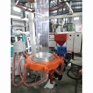 优质塑料PVC HDPE <span class=keywords><strong>LDPE</strong></span>透明片材制造机吹膜机