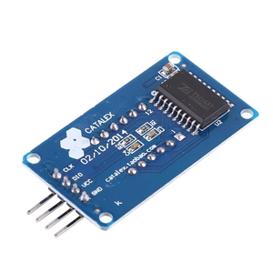 4-Digit 4-Segment Digital TM1637 LED Tube Clock Display Module With Brightness - Product Image 4