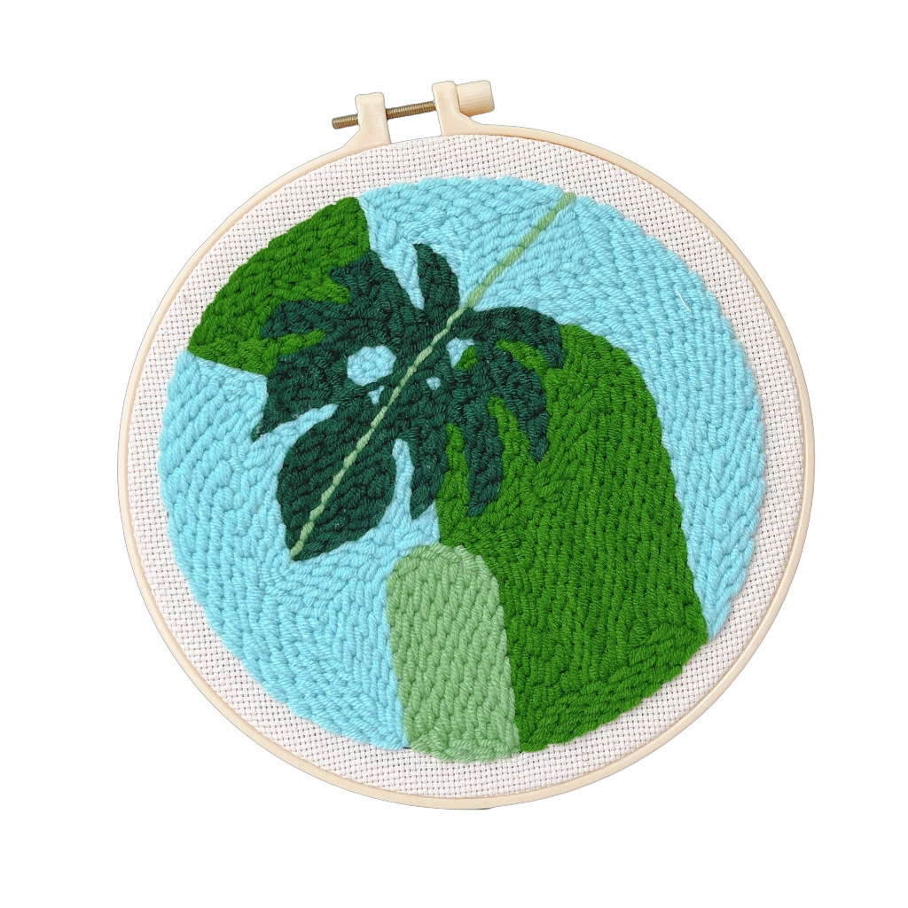 Bambú con respaldo de tortuga verde