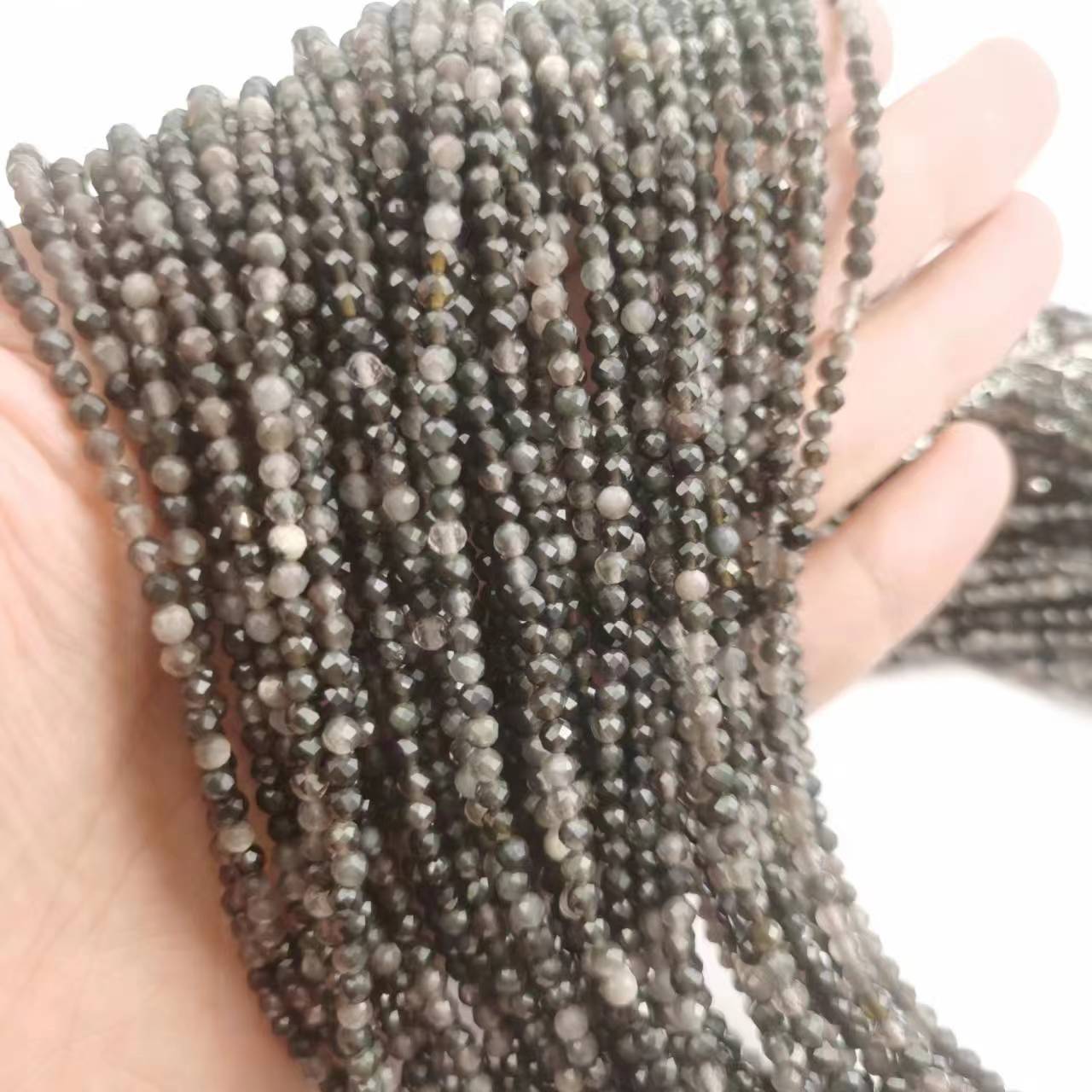obsidienne argentée