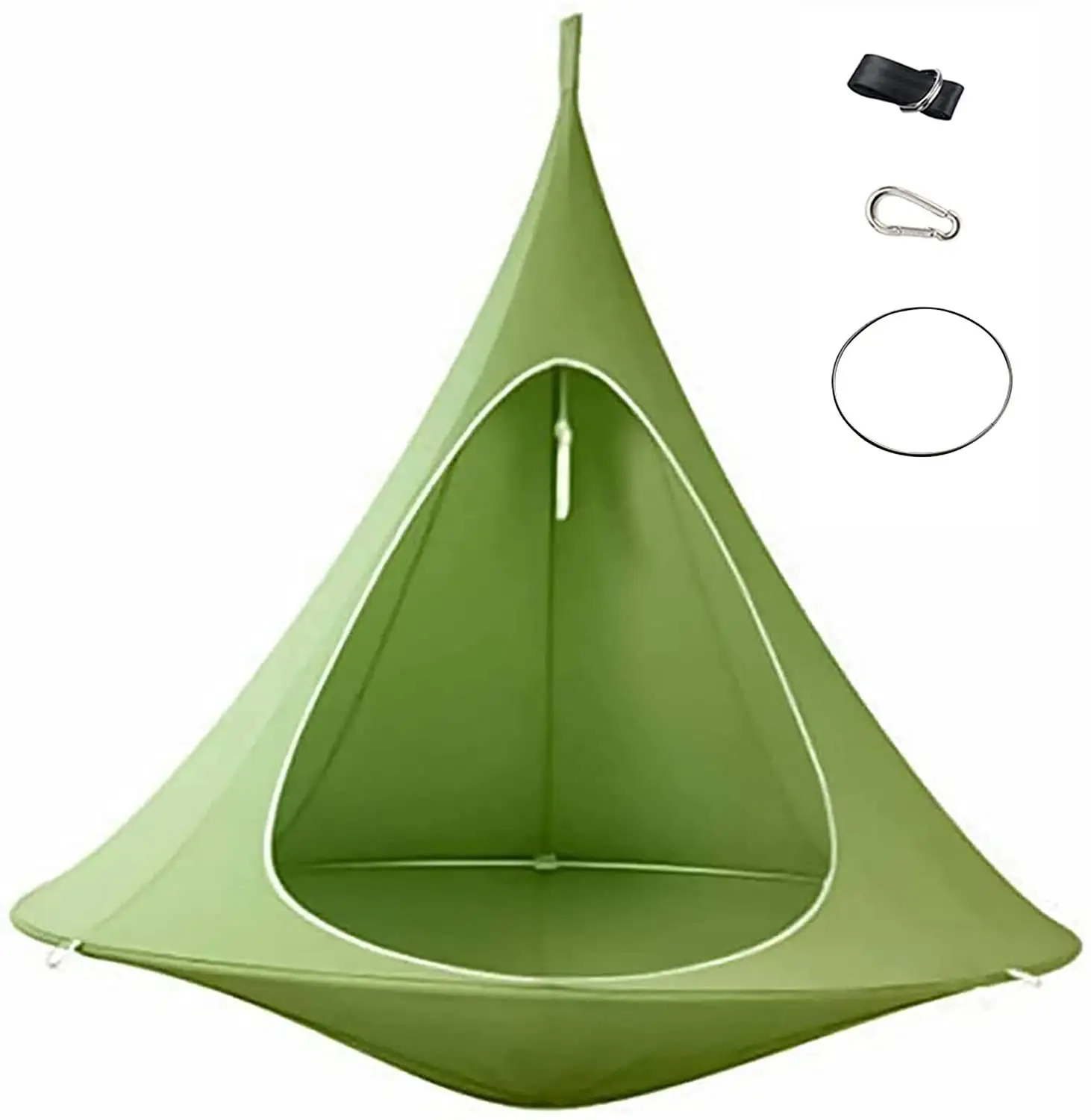 Amaca portatile da esterno per 2 persone sedia da campeggio sacco a pelo amaca letto altalena ultraleggera sedia a dondolo