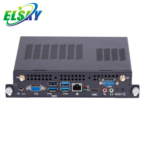 ELSKY OPS-H110 Desktop-Mini-PC Linux mit 7. Kaby Lake i7 7700 CPU DDR4 8GB RAM 256GB MSATA SSD M.2 WLAN-Modul 19V 6.3A - Product Image 2