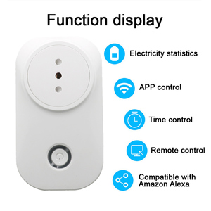 LEDEAST PA8-IT Tuya Smart WiFi Plug настенная розетка Поддерживает пульт дистанционного управления и голосовые команды Alexa для умной домашней жизни - Product Image 4