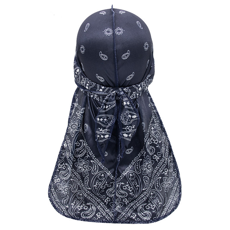 Paisley bleu marine