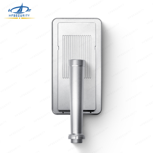 HFSecurity RA08 - Controle de acesso e reconhecimento facial com câmera dupla de 8 polegadas com tela sensível ao toque, gravador de tempo e reconhecimento facial