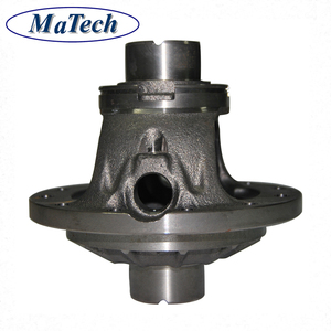Matech定制金属<span class=keywords><strong>CastIron</strong></span>砂型铸造汽车配件铁小汽车电动差速器壳