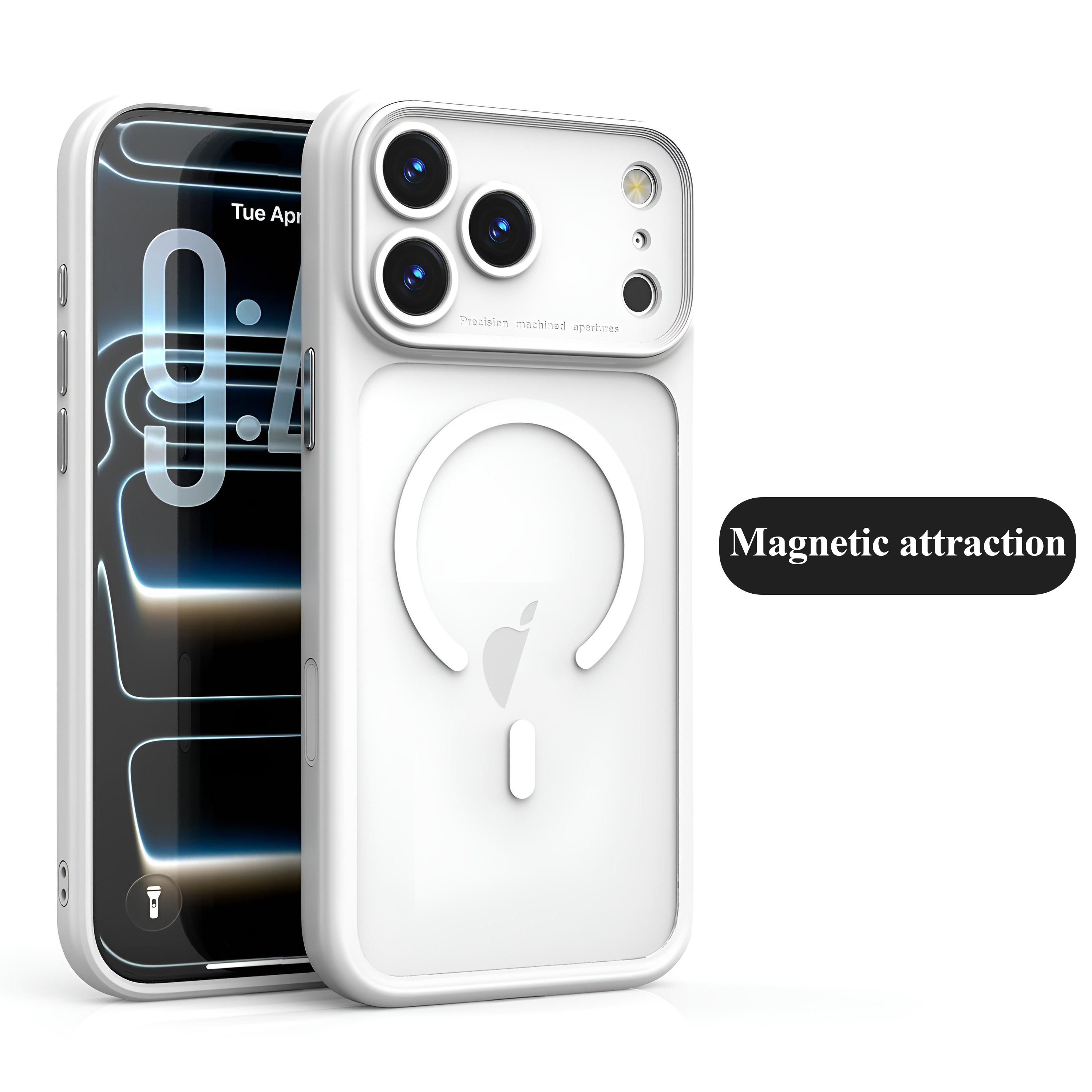 สีขาว - แม่เหล็ก