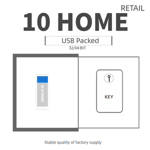 WIN 10 HOME paquete USB minorista 32/64bit inglés Win10 tarjeta de llave de inicio código de activación y personalización USB del sistema - Product Image 2