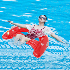 <span class=keywords><strong>2025</strong></span> thiết kế mới thiết kế ngôi sao hình chữ U nước <span class=keywords><strong>Inflatable</strong></span> võng Hồ bơi bơm hơi ghế - Product Image 6