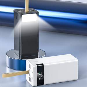 Real Fast Charging 22.5W PD <strong>QC3.0</strong> Large Capacity 5 <strong>Output</strong> 3 <strong>Input</strong> LED Portable Charger Powerbank 60000 Mah <strong>Power</strong> <strong>Bank</strong> - Product Image 4