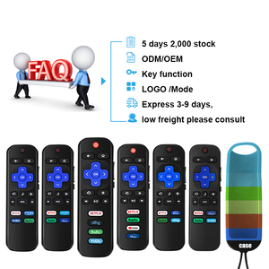 Universal-TV-Fernbedienung Kompatibel für Roku-Fernbedienung mit TV-Power-Key-Video tasten Für das Roku-TV-System TCL Roku - Product Image 5