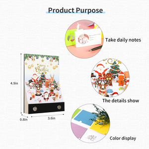 DIY Creative <strong>Paper</strong> Craft Note <strong>Paper</strong> Art Building <strong>Block</strong> 3D Sticky Notes <strong>Memo</strong> Pads Stickers Creative Christmas Post Notes - Product Image 5
