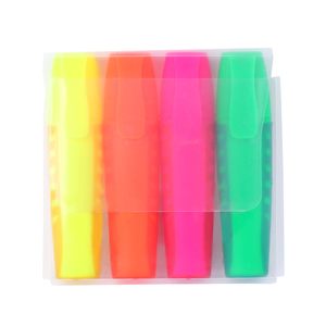 BEIFA 6 Set pennarello a punta a scalpello rapido a colori con prestazioni a 6 colori Set penne evidenziatrici disponibili in stile pastello - Product Image 6