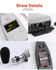 Mini medidor de nivel de sonido digital portátil, modelo AWA5636-2, tipo 2 - Product Image 6