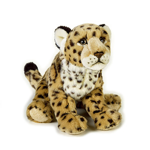 Sıcak 25cm 30cm yumuşak plushy oyuncak orman safari peluş doldurulmuş hayvan guararlar - Product Image 1