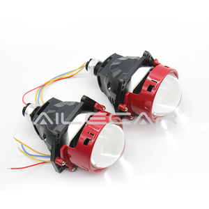 3 inç araba far projektör 6000K beyaz 48W 54W yüksek güç Bi LED projektör evrensel otomatik aydınlatma sistemleri için - Product Image 1