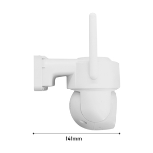 JideTech Wifi 4MP PTZ户外安全摄像机全彩夜视NVR数据存储IP太阳能家庭监控 - Product Image 5