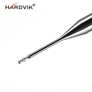 HRC58 2F Aluminium End Mill D0.3-D0.9 <strong>Deep</strong> groove Solid Carbide Straight Cnc End Mill Micro Mini Diameter End Mill <strong>Cutter</strong> - Product Image 1