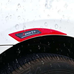 2pcs/set Personalized Anti-Collision Car Sticker Luminous Eyebrow Wheel <strong>Decal</strong> for Car Body Protection - Product Image 4