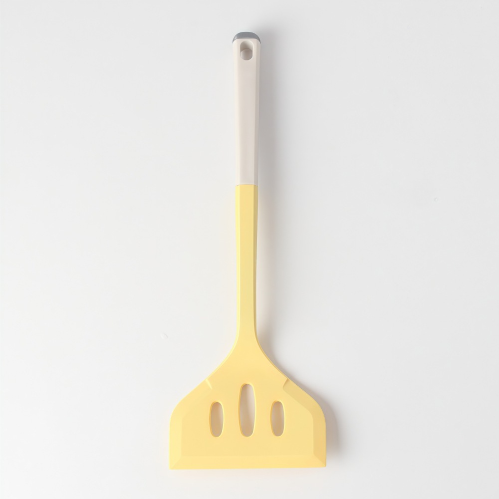 Spatule en silicone jaune