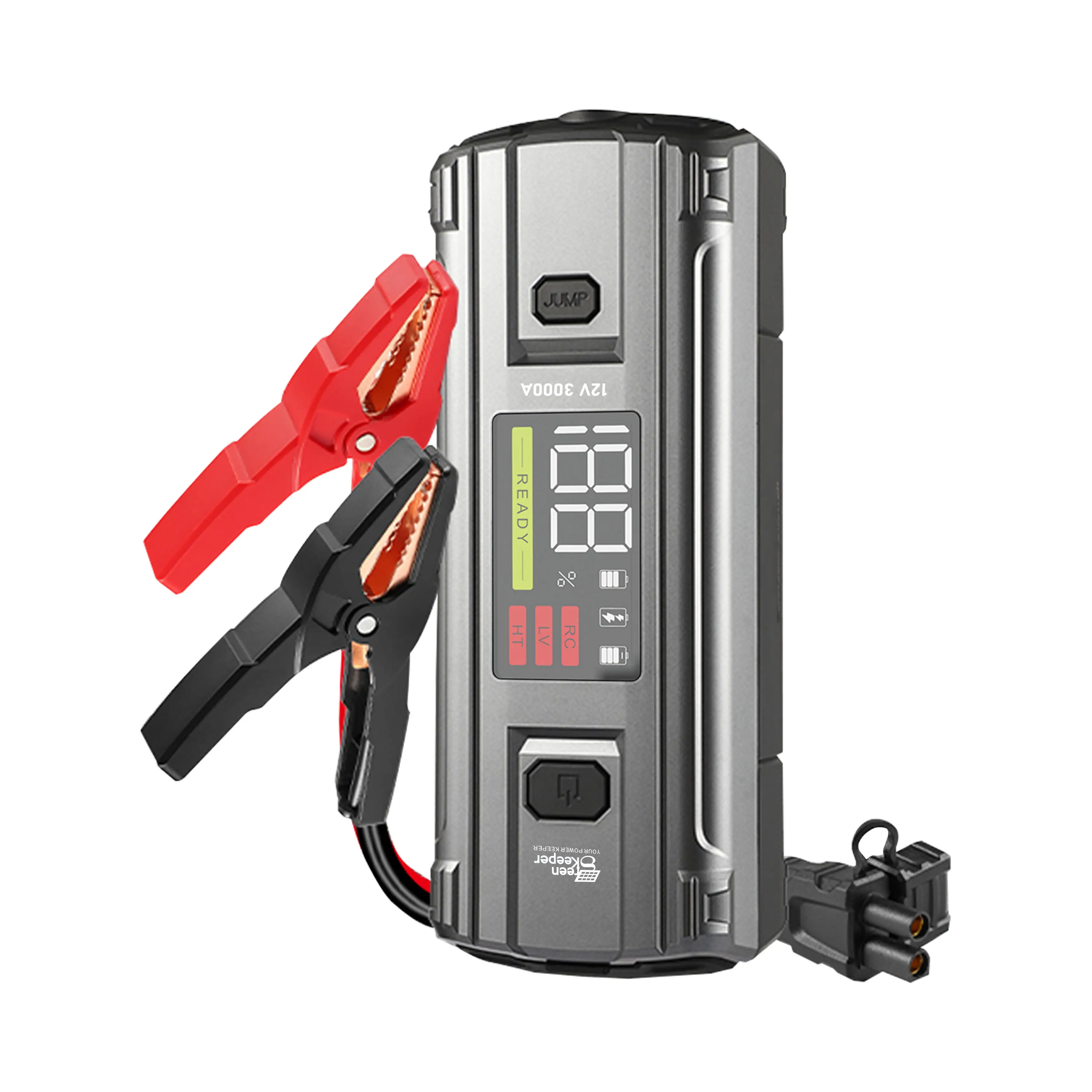 Kit di strumenti di emergenza digitale portatile ad alta batteria Auto Mobile Booster Jump Start 12v 20000mah Power Bank per Auto