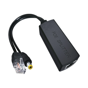 POE Splitter 48V to 12V DC <strong>Output</strong> 5521 Port 802 3af/at Over Ethernet Adapter Active for CCTV <strong>Camera</strong> - Product Image 1