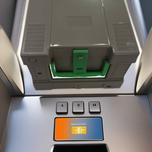 NCR S1 58XX parçaları için ATM makinesi 15 inç ekran para kaset modeli 445-0689215 <span class=keywords><strong>4450689215</strong></span>