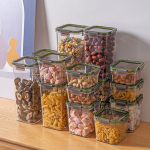 Tùy chỉnh nhựa thực phẩm cấp thực phẩm lưu trữ <span class=keywords><strong>container</strong></span> <span class=keywords><strong>Set</strong></span> Box lưu trữ chum <span class=keywords><strong>Set</strong></span> - Product Image 1