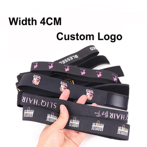 Banda elástica Slayer con borde ancho y logotipo de diadema personalizada para peluca con gancho y lazo banda para la cabeza Slayer con borde de peluca - Product Image 5