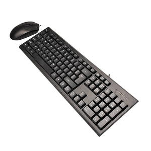 Choiyan Teclado Pc Gaming Keyboard Teclas de goma Ratón con cable Combo Interfaz USB Teclado Ratón Gamer Gaming Mouse