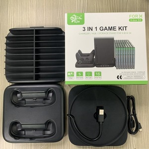 Çok fonksiyonlu Dock oyun denetleyicisi şarj cihazı Usb şarj istasyonu taban braketi disk Cd depolama rafı Xbox serisi X konsol - Product Image 5