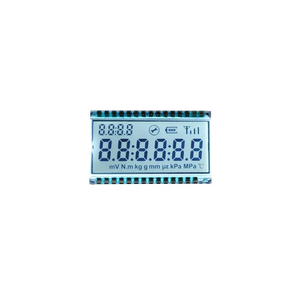 OPL Werks-OEM ODM Low Power Defekter Code-Bildschirm Benutzer definierte 7-Segment-LCD-Anzeige TN VA-Kfz-LCD-Anzeige - Product Image 5