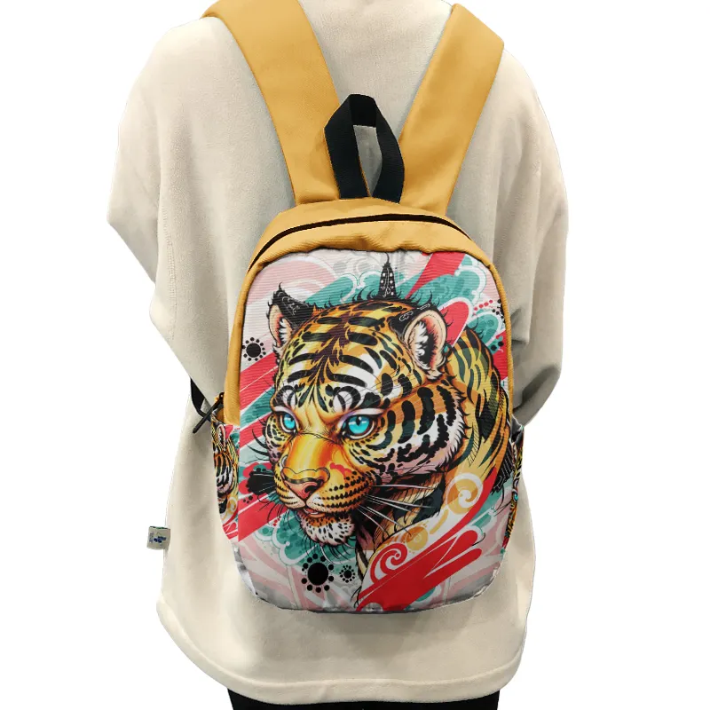 Mochila escolar personalizada para estudantes, modelo elegante de alta qualidade, preço de fábrica, mini mochila escolar para meninas adolescentes e crianças