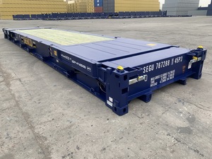 Fashion Modern Corrosion Resistant Steel Frame <strong>Loading</strong> Unit 40hc Flat Rack Shipping <strong>Container</strong> - Product Image 6