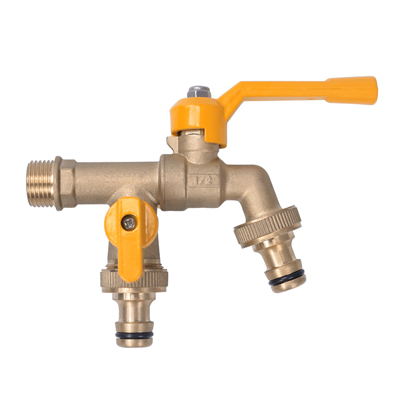 Couleur naturelle avec la poignée jaune