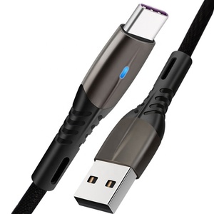 2023热销USB C型充电器数据线锌合金快速充电iPhone电话线定制OEM厂家直销