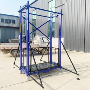 Andamio eléctrico multinivel, 2M-12m ajustable, carga de 500Kg por plataforma - Product Image 5