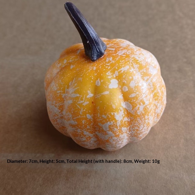 Citrouille enneigée