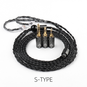 QKZ Q1 MAX สายหูฟังแบบมีสาย,หูฟังสายอัพเกรดชุบเงิน16สาระชุดหูฟังสายอัพเกรดเสียง3 In 1เปลี่ยนได้ - Product Image 1