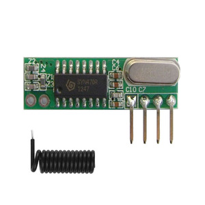 433 mhz supereterodina rf ricevitore e modulo trasmettitore 433 mhz telecomandi per arduino uno wireless modulo diy kit RXB22