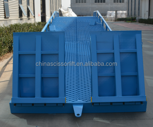Rampa móvil hidráulica de 10 toneladas con función ajustable para carga de contenedores - Product Image 4